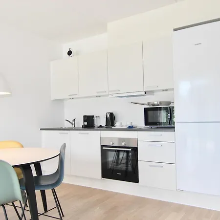 Great 1-bed W Balcony By Harbour * Odense